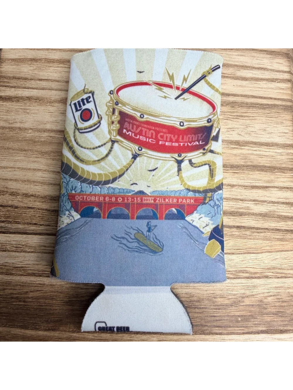 Miller Lite Austin City Limits Music Festival 2012 ACL Zilker Park Can Koozie